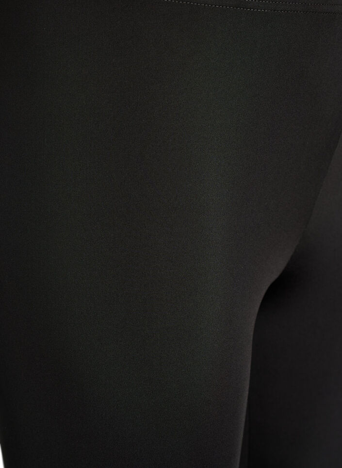 2-pack 3/4 lengte leggings, Zwart, Packshot image number 3