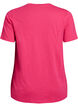 T-shirt met korte mouwen en V-hals, Roze, Packshot image number 1