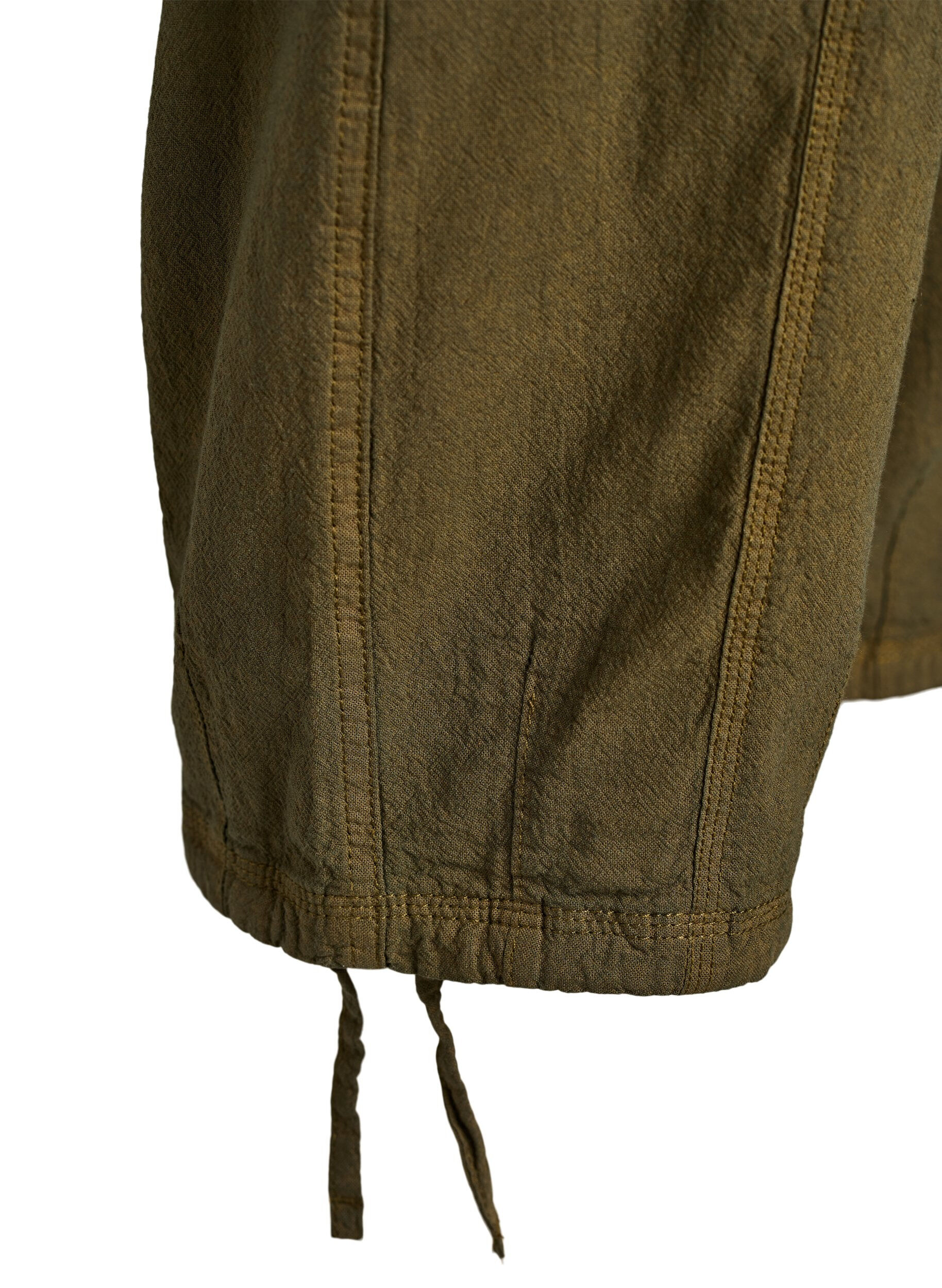 ZizziKatoenen Capri-broek, Groen, Packshot image number 3