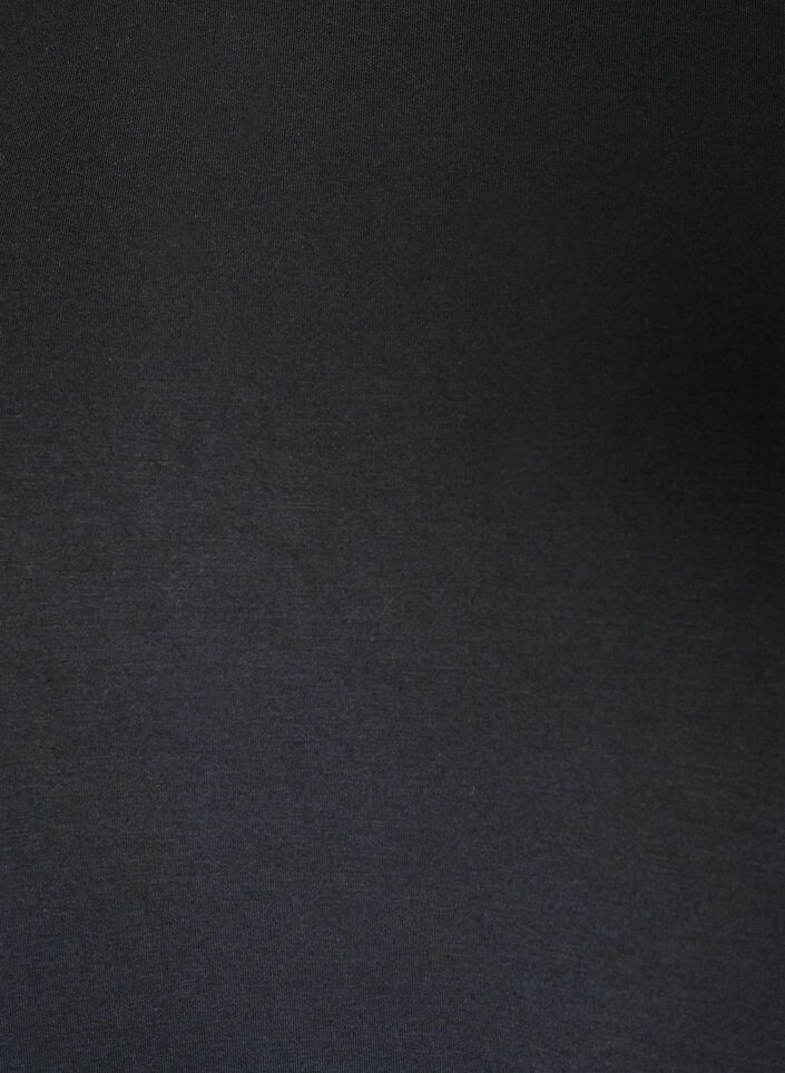 Blouse met mouwen van mesh en kanten bies, Zwart, Packshot image number 2