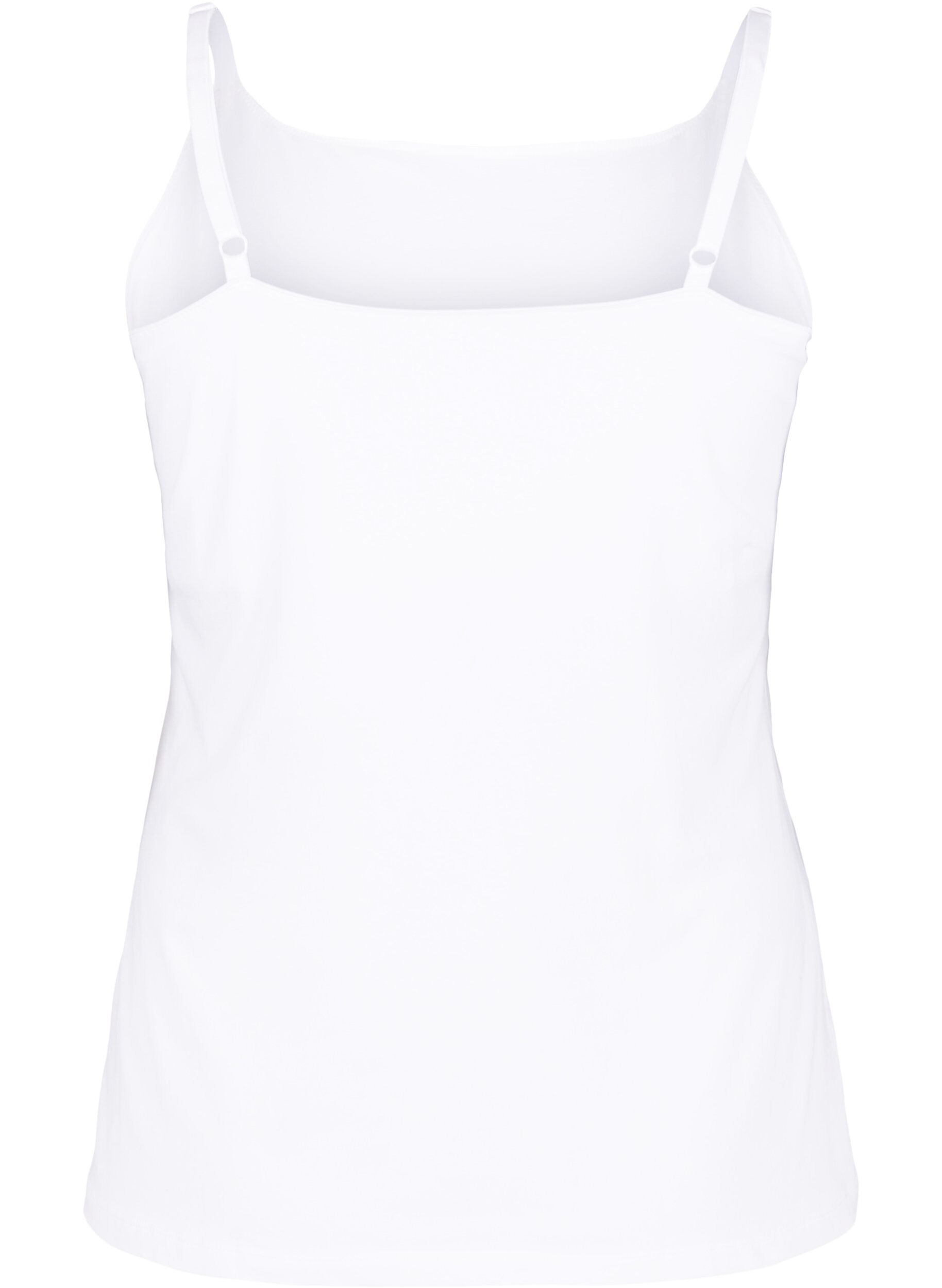 ZizziZwangerschapstop met opening voor borstvoeding, White, Packshot image number 1