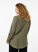 FLASH - Shirt met kraag en opgerolde mouwen, Groen, Model image number 2