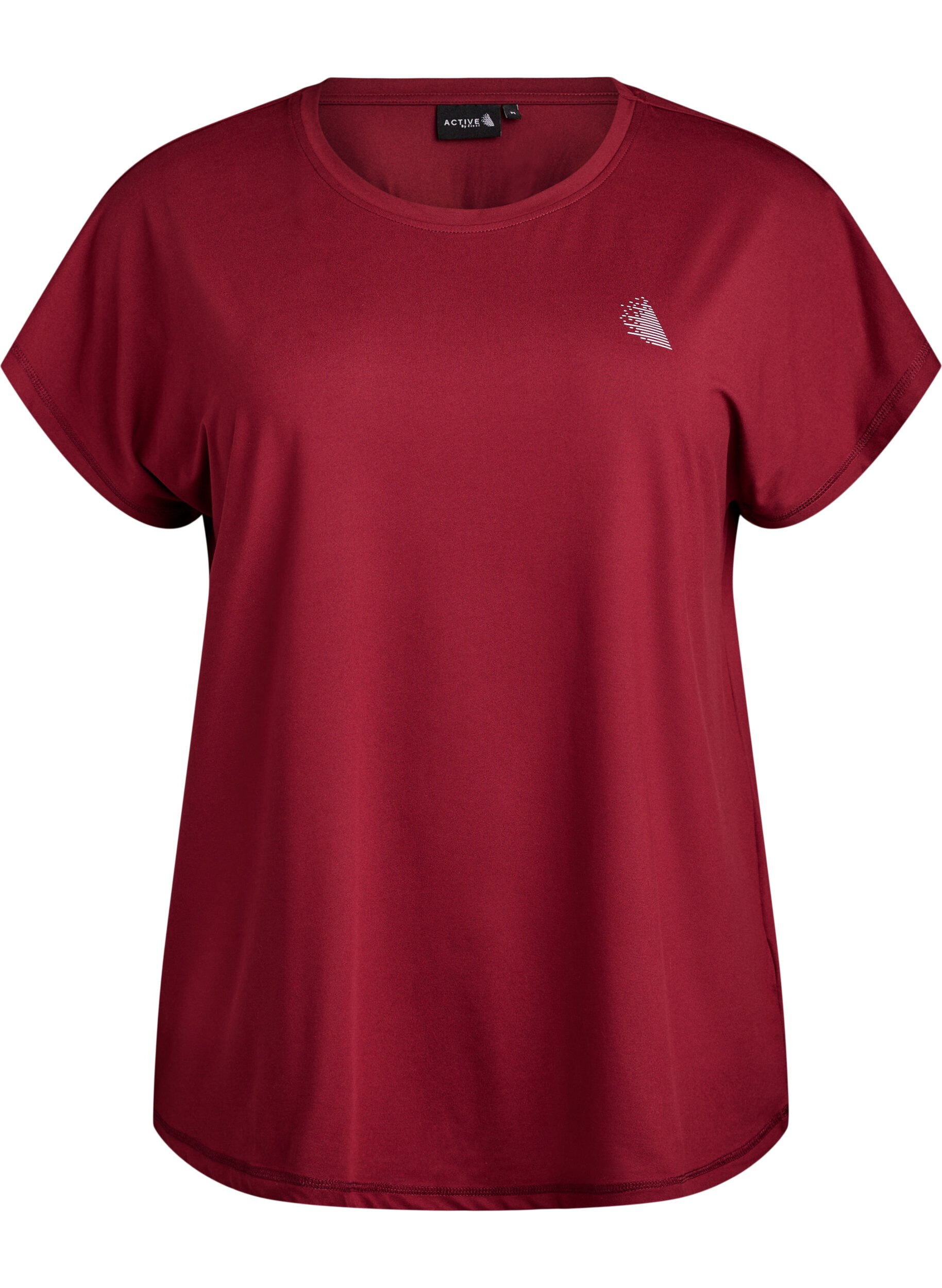 Effen gekleurd trainingsshirt
