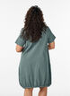 Katoenen jurk met korte mouwen, Groen, Model image number 2