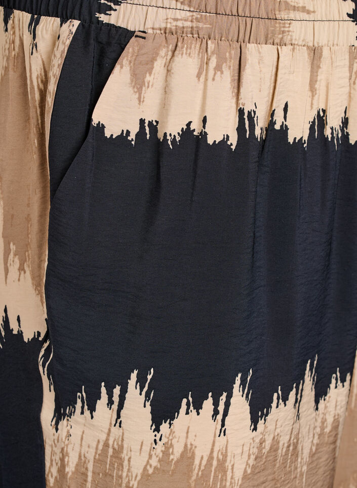 Losse broek met grafische print, Color Fade AOP, Packshot