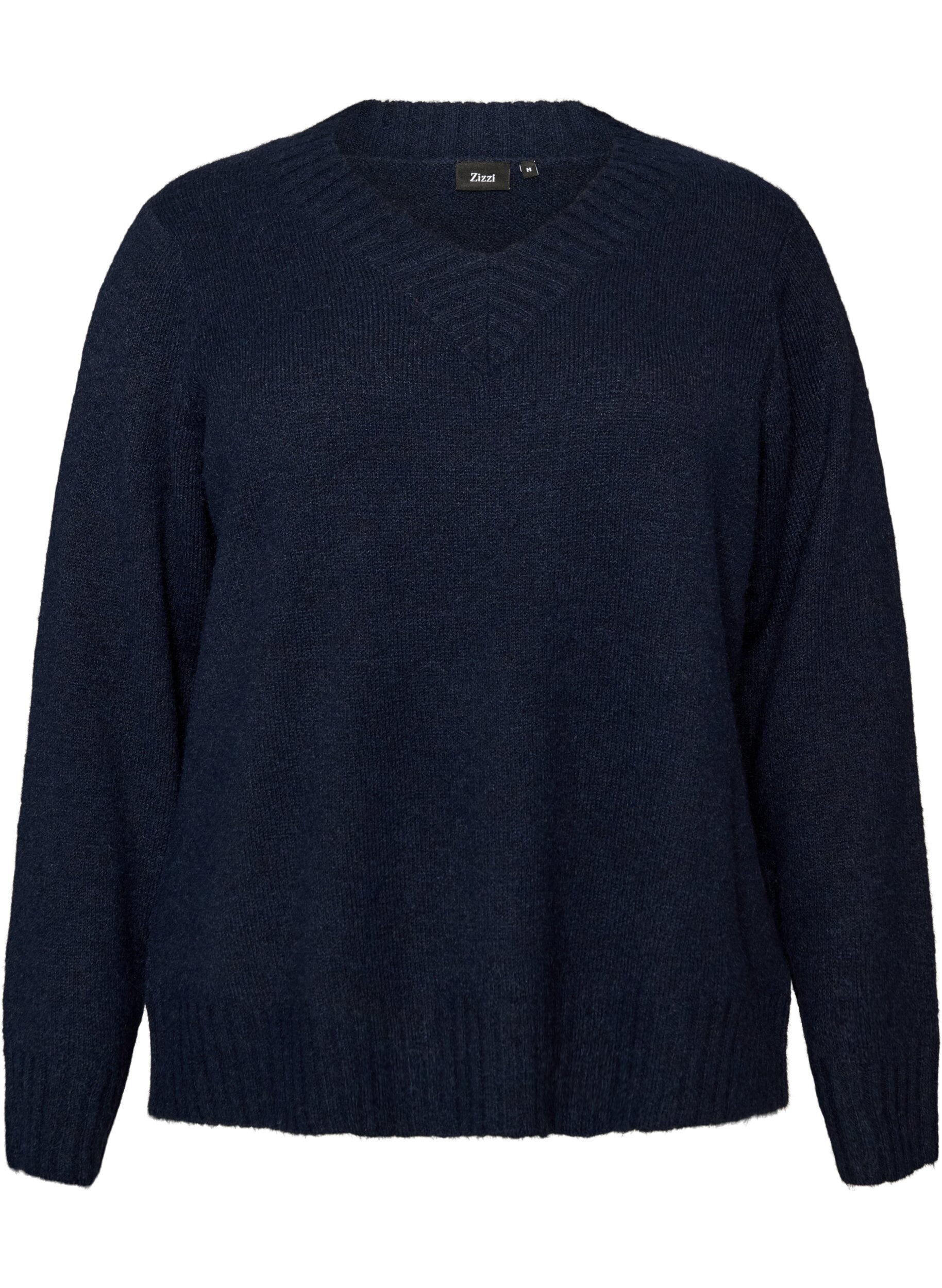 Jumper met V-hals