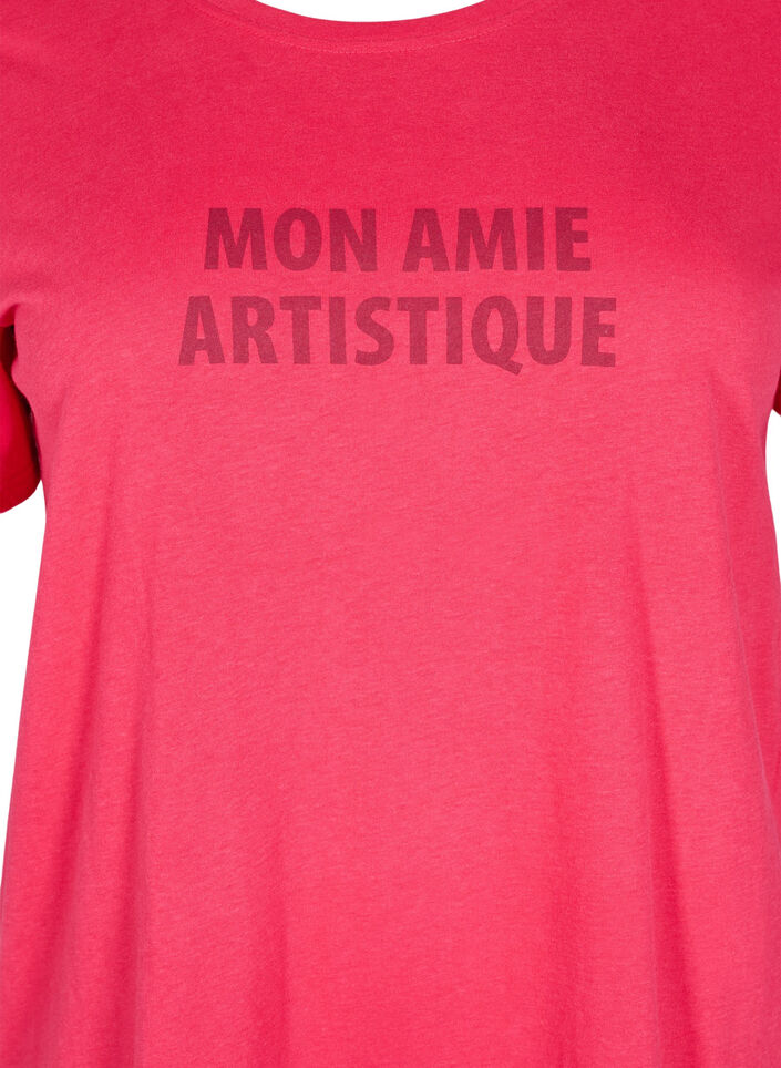 FLASH - T-shirt met motief, Roze, Packshot image number 2