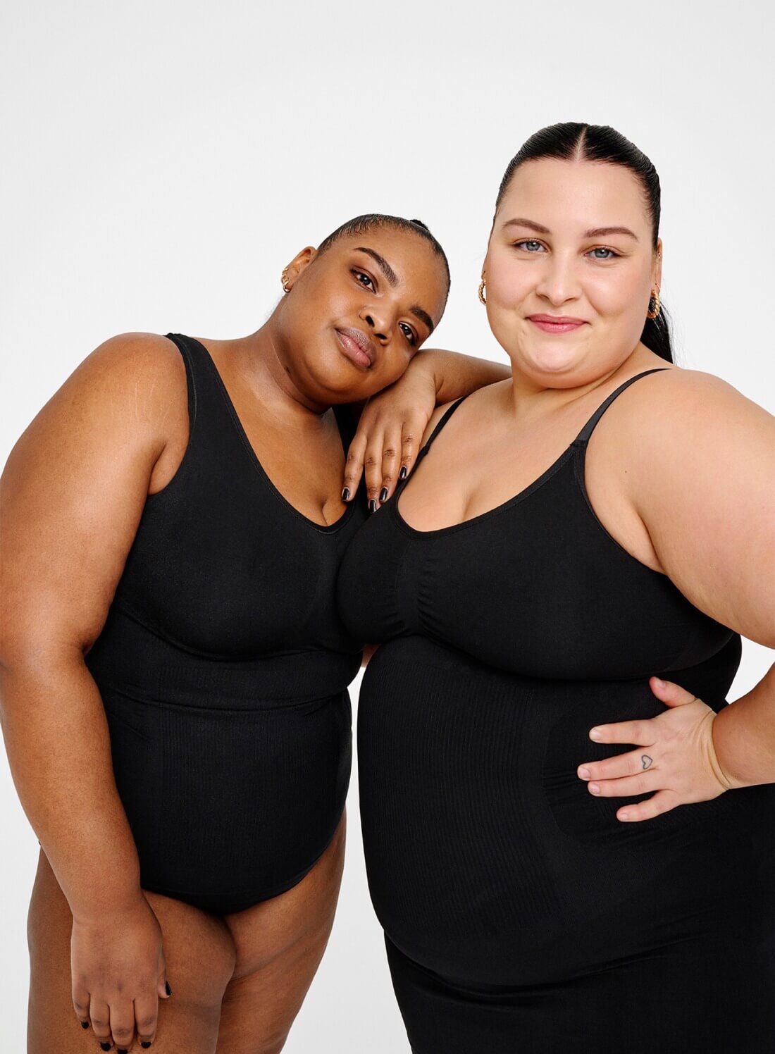 Behoeftig top en jurk, , Model