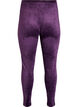 Aansluitende velours leggings, Paars, Packshot image number 1
