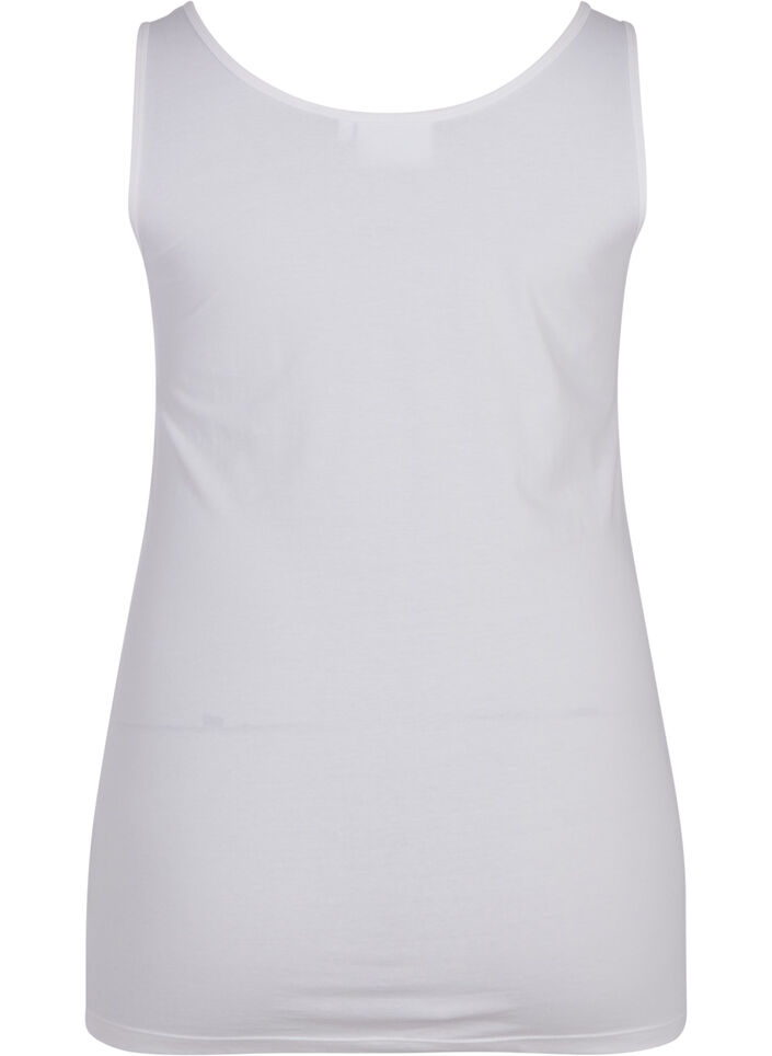Basic top, Bright White, Packshot