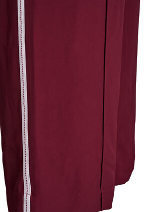 ZizziSportieve broek met rechte pijpen en zijstrepen, T. Port Orch Stripe, Packshot image number 3