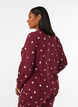Nachtblouse met een print, Rood, Model image number 2