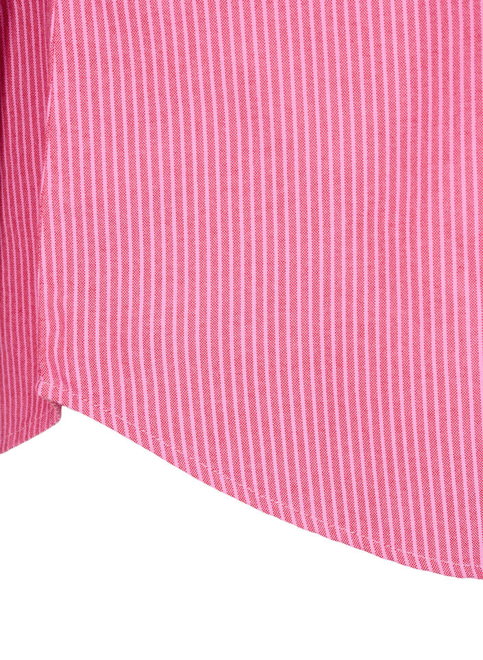 Katoenen overhemd met lange mouwen, Rood, Packshot image number 3