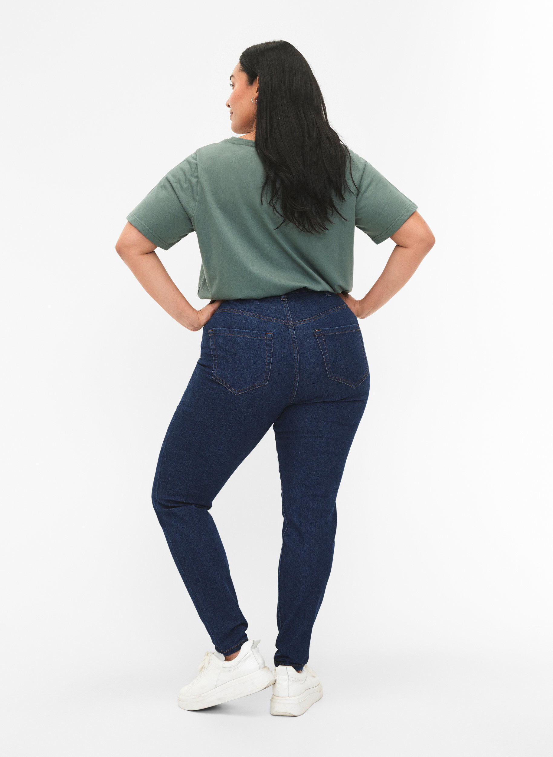 ZizziJeans met super slanke pasvorm, Blauw, Model image number 1