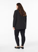 Legging met strassdetail, Zwart, Model image number 2