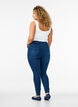 Katoenmix jeggings, Blauw, Model image number 1