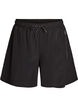 Trainingshort met binnenbroek en telefoonzakje, Zwart, Packshot image number 0