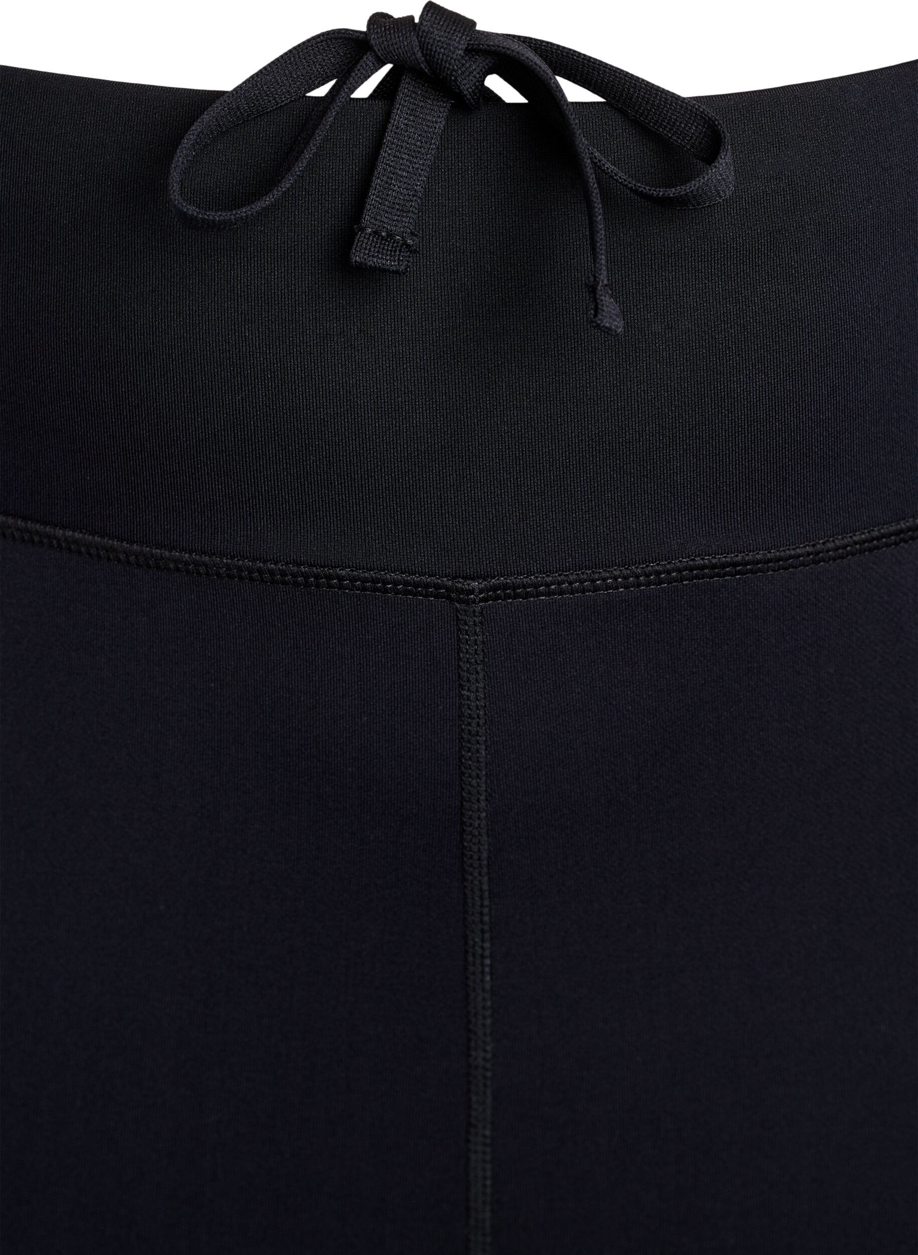 ZizziCapri hardlooppanties met lichte compressie, Zwart, Packshot image number 3