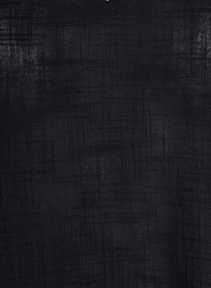 FLASH - Losse blouse met kapmouwen, Zwart, Packshot image number 2