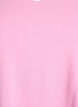 Effen basic katoenen T-shirt, Roze, Packshot image number 2