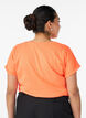 T-shirt en coton n&eacute;on, Orange, Model image number 2