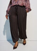 Ballonbroek met structuur en elastische taille, Bruin, Model image number 2