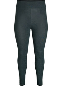 Glitterpatroon leggings, Groen Glitterpatroon leggings