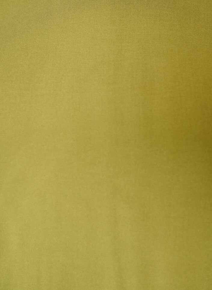 Geweven blouse met korte mouwen en ronde hals, Groen, Packshot image number 2