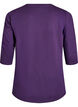 Training blouse met 3/4 mouwen, Paars, Packshot image number 1