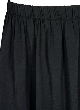 ZizziKorte ballonrok met een elastische taille, Black, Packshot image number 2