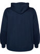 Sweatshirt met capuchon, ritssluiting en zakken, Blauw, Packshot image number 1