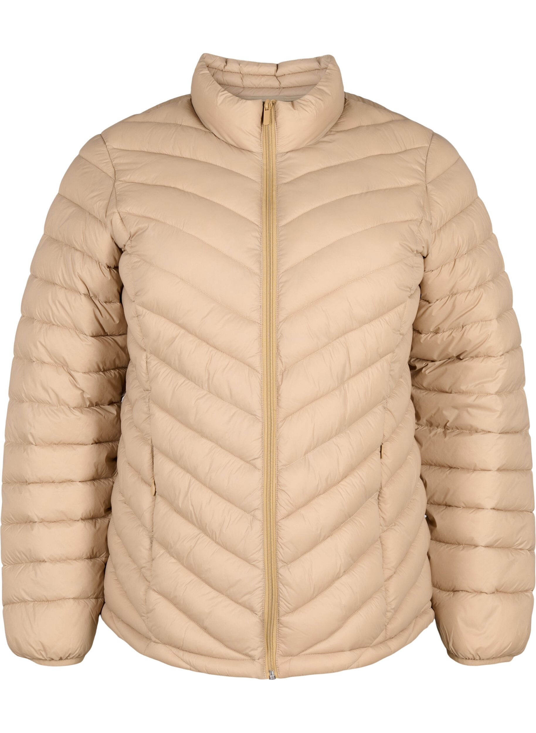 Zizzi Veste l&eacute;g&egrave;re avec des poches, Marron, Packshot image number 0