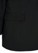 Klassieke blazer met knoopsluiting, Zwart, Packshot image number 3