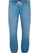 Denim joggers met zakken, Blauw, Packshot image number 0