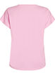 Effen gekleurd trainingsshirt, Roze, Packshot image number 1