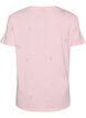 Organisch katoenen T-shirt met hartjes, Roze, Packshot image number 1