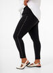 Leggings met oogjes, Black, Model image number 2