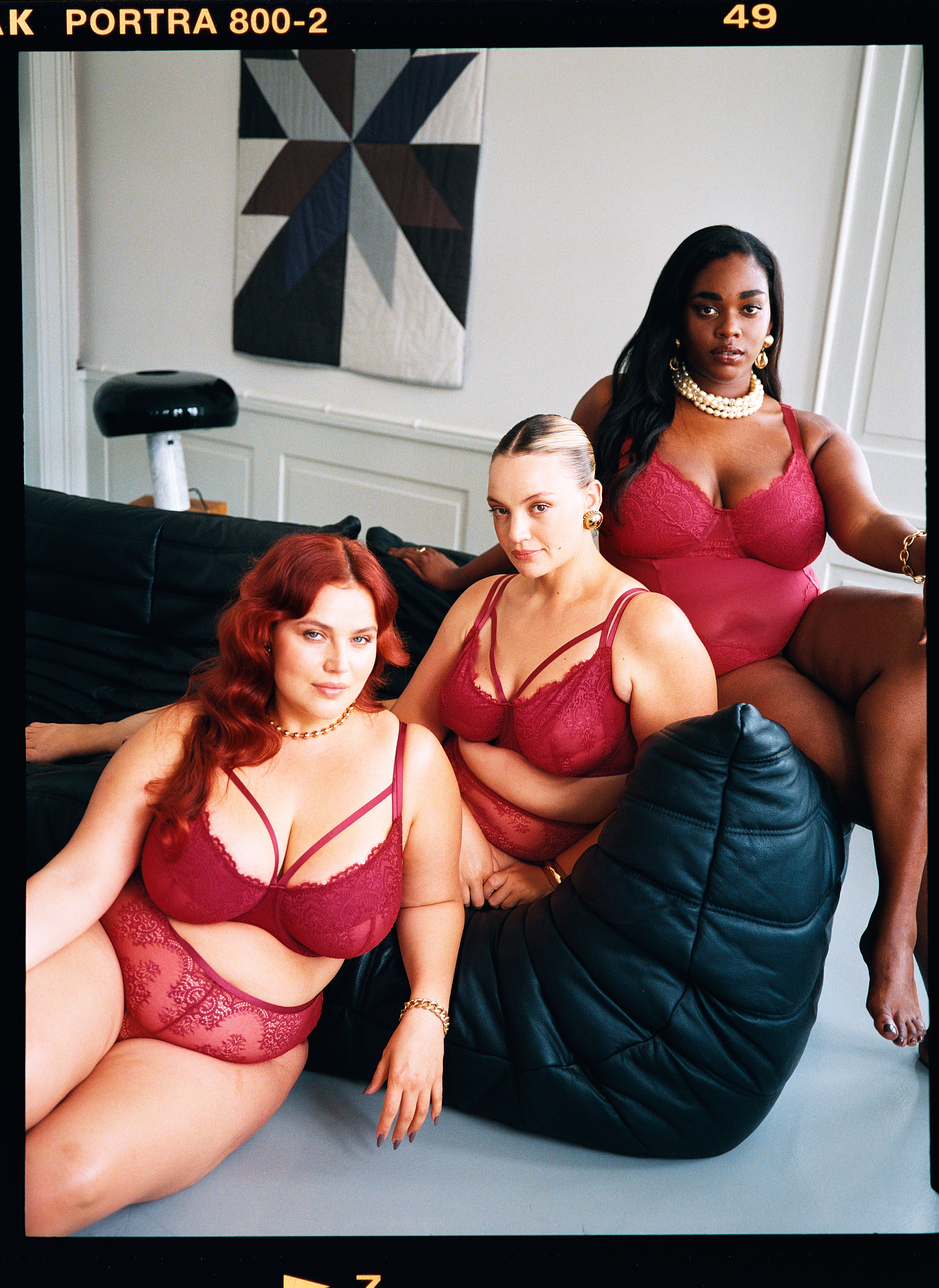 Rode tinten  , , Model