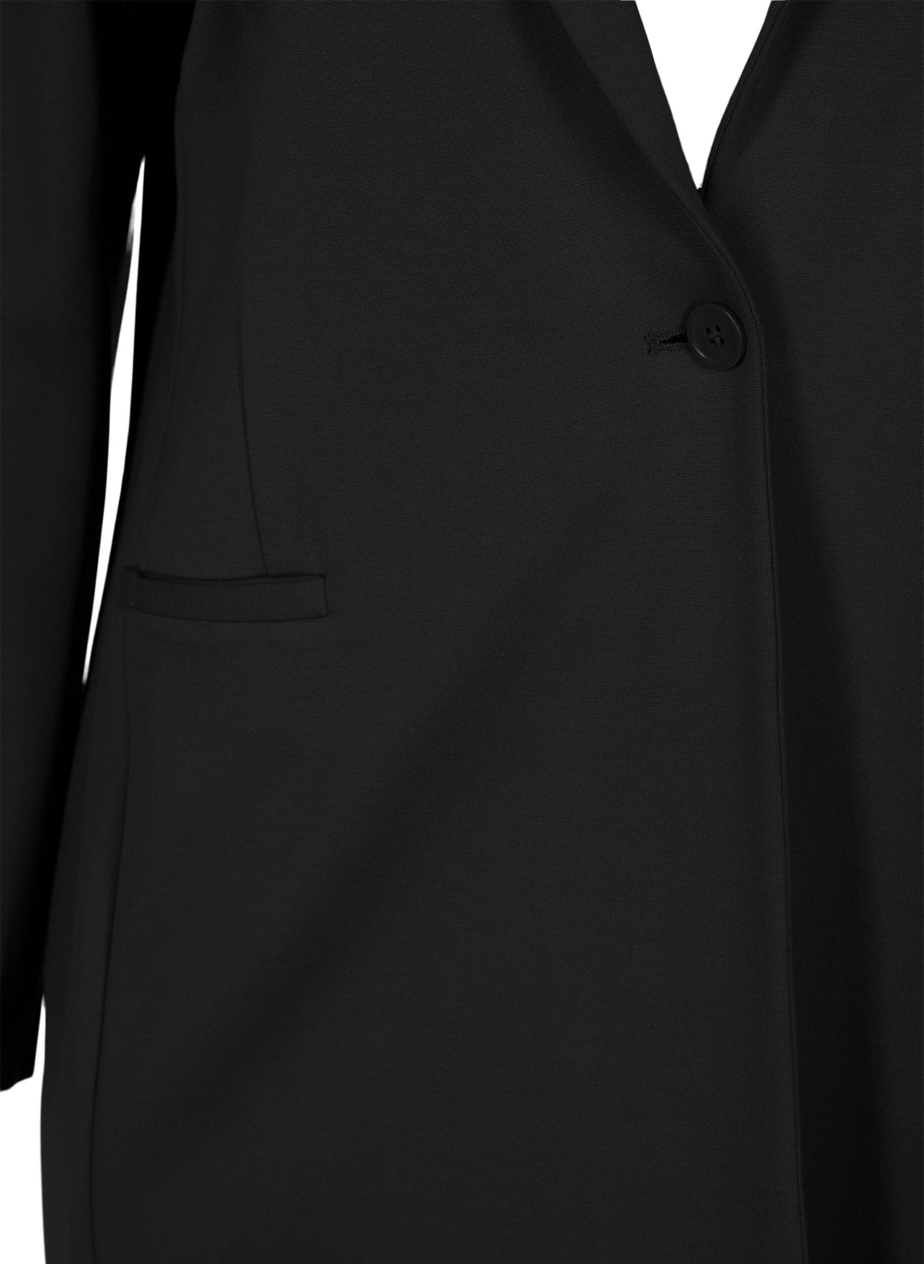 ZizziLange blazer, Black, Packshot image number 3