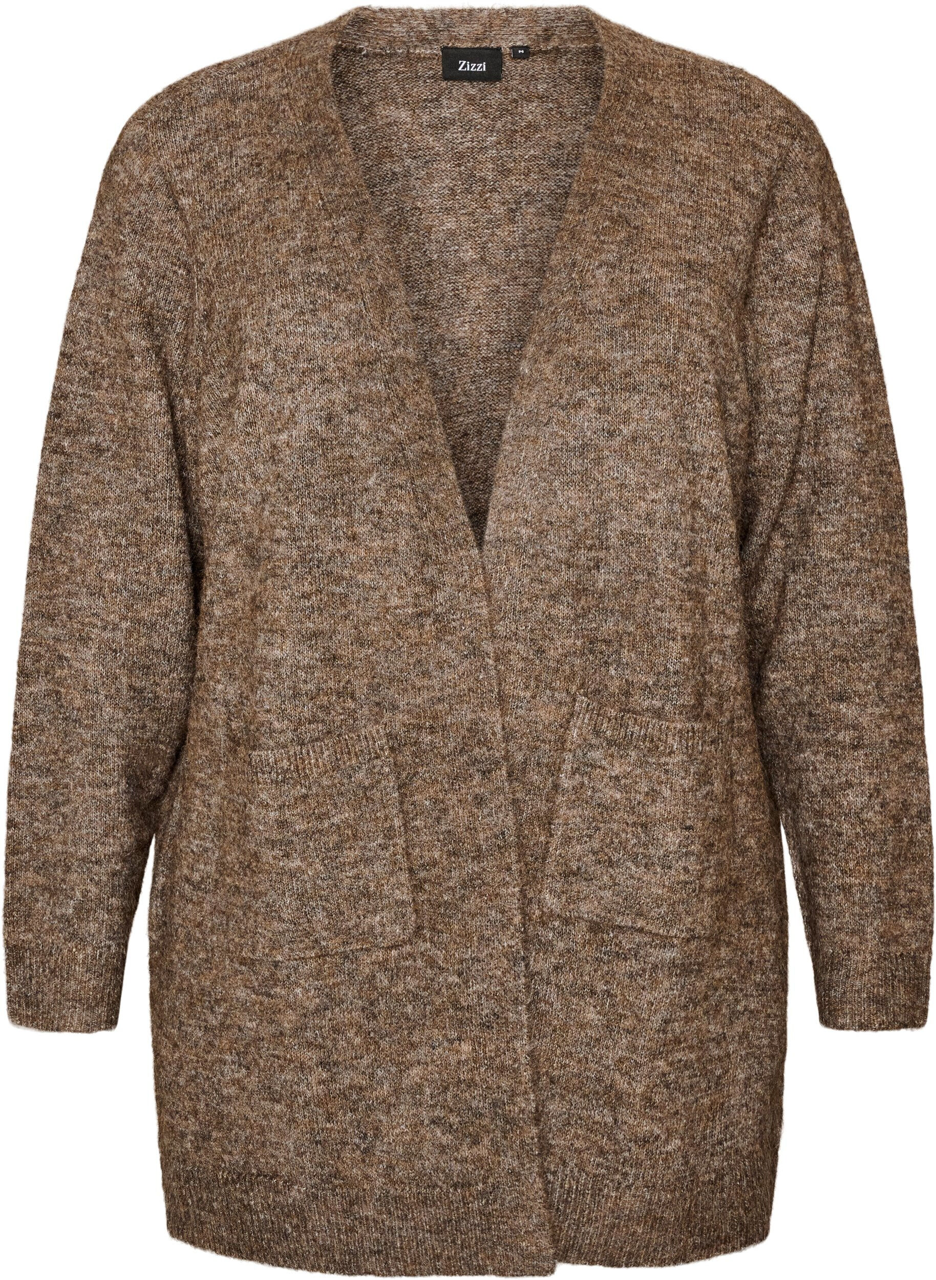 Lang vest met zakken