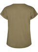 T-shirt met decoratieve print aan de voorkant, Groen, Packshot image number 1