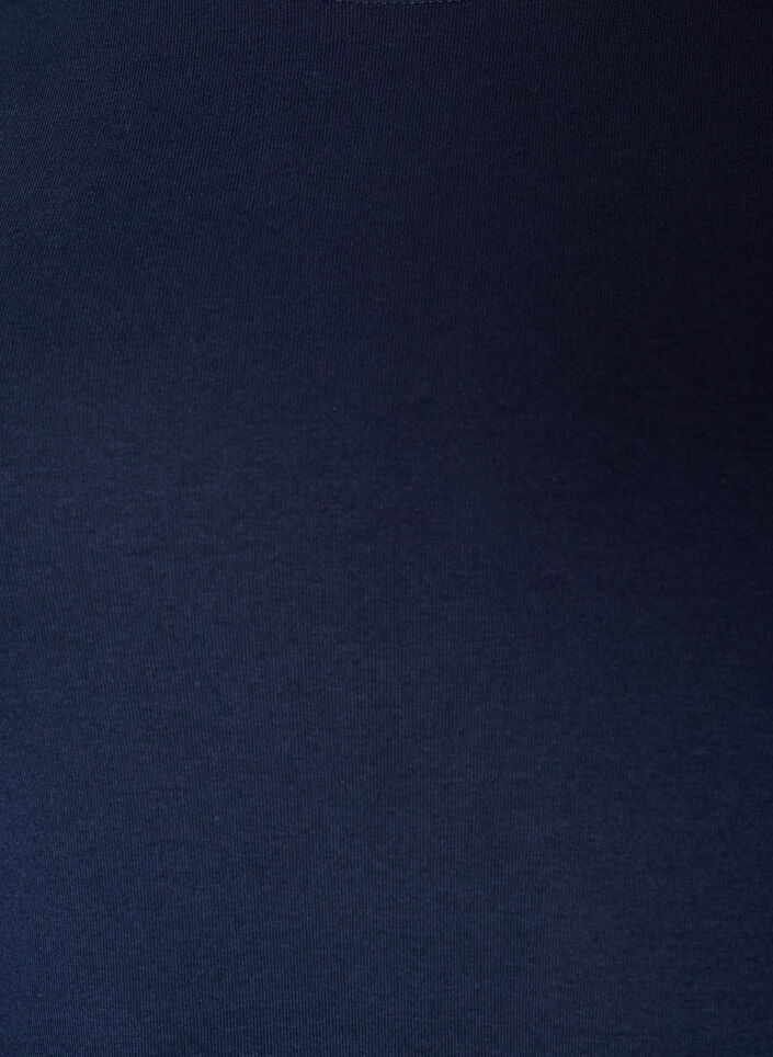 Basic T-shirt met ronde hals en lange mouwen, Blauw, Packshot image number 2