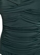 Gewatteerd badpak met draperie, Groen, Packshot image number 2