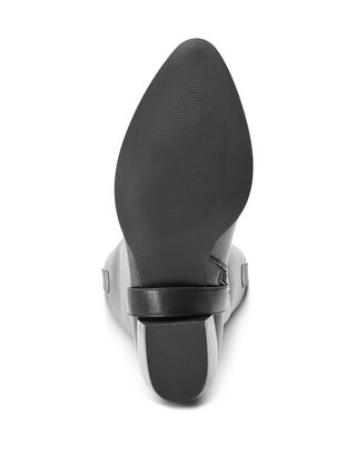 ZizziWide fit - Lange laars met afneembare schacht, Black, Packshot image number 5
