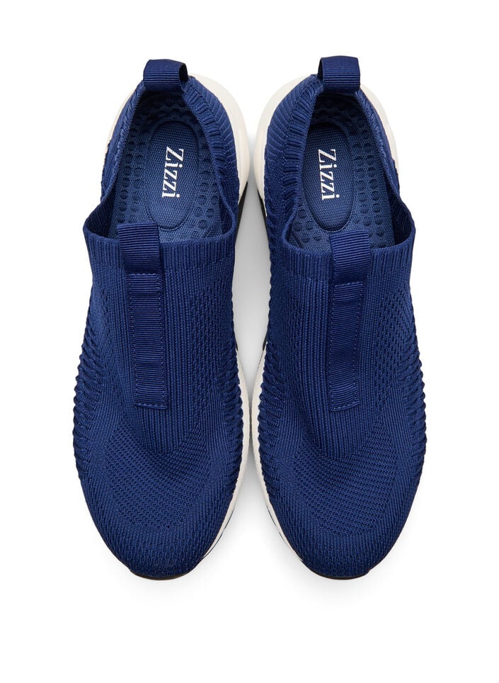 Wide fit - Instapsneaker, Blauw, Packshot image number 2