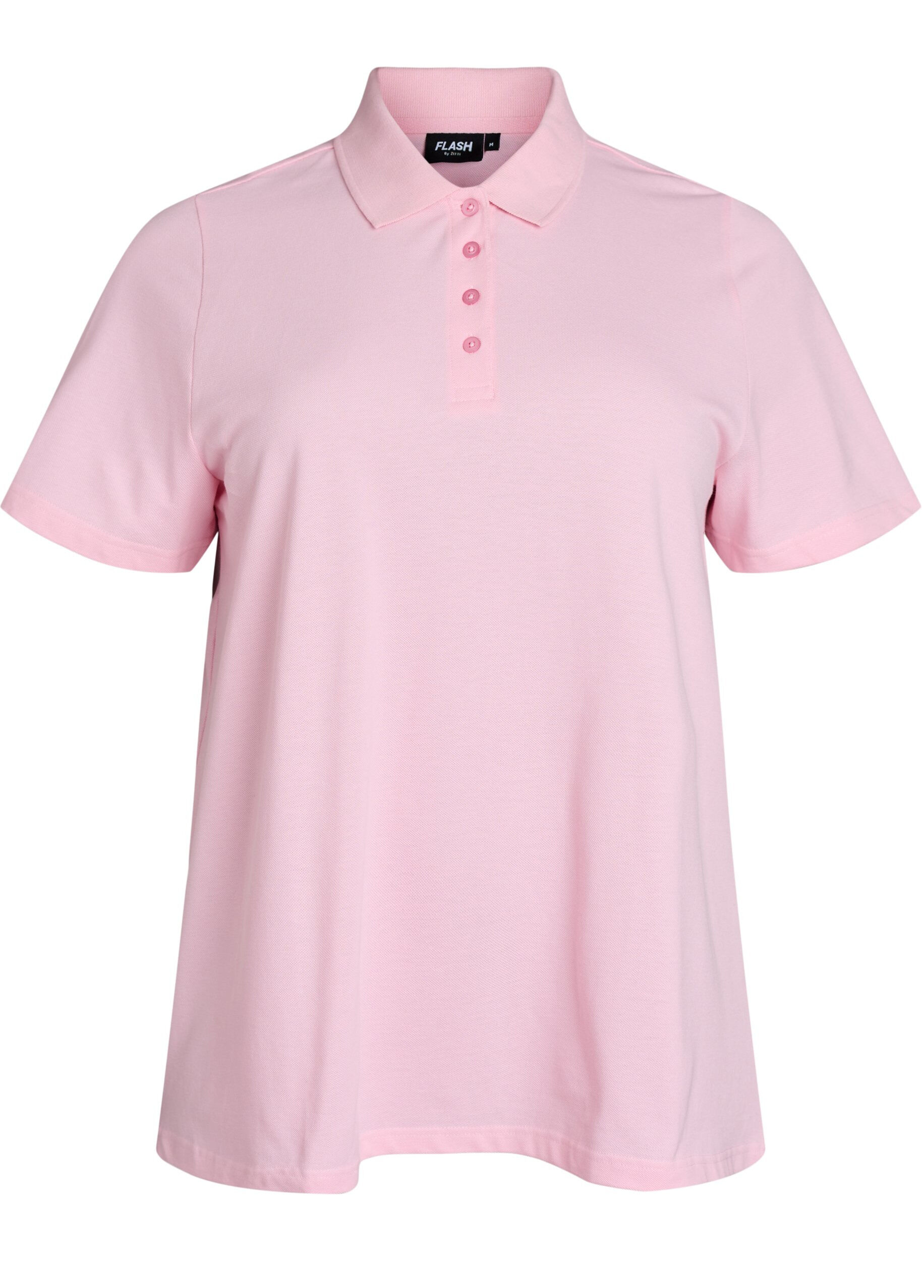 Zizzi Polo &agrave; manches courtes, Rose, Packshot image number 0