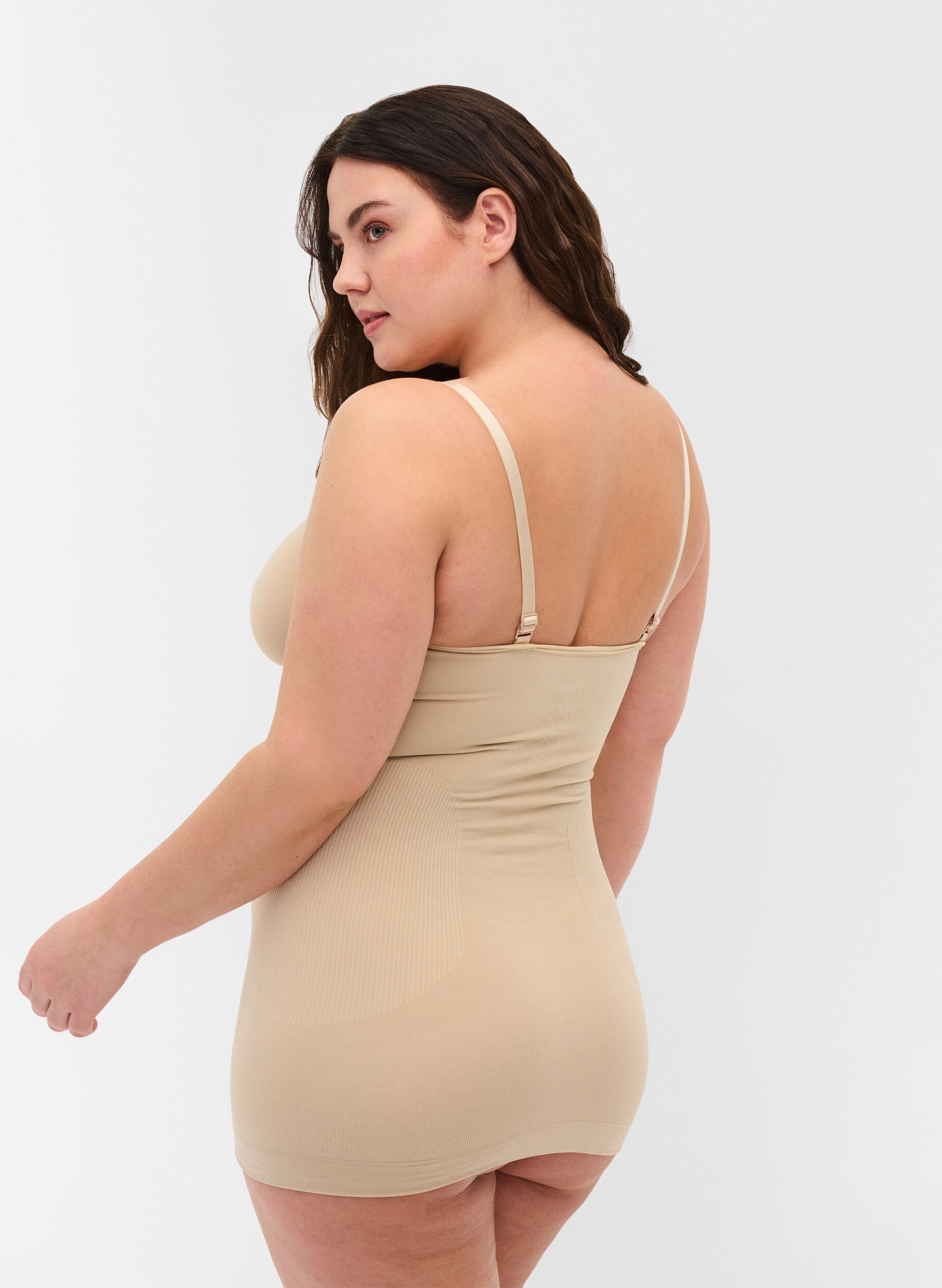 ZizziShapewear Top, Beige, Model image number 1