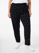 FLASH - Broek met rechte pasvorm, Zwart, Model image number 2