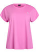 Effen gekleurd T-shirt voor sporten, Roze, Packshot image number 0