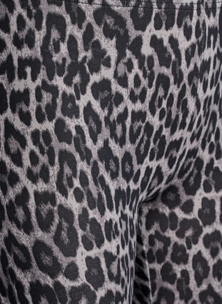 ZizziViscose leggings met print, Grijs, Packshot image number 2